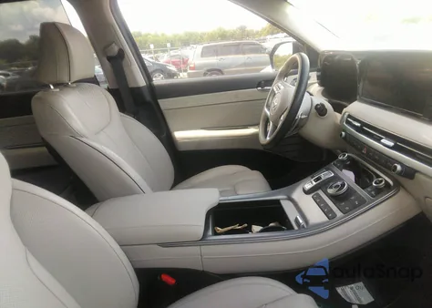 2023 Hyundai Palisade Calligraphy from USA, damaged, VIN KM8R7DGE4PU600384